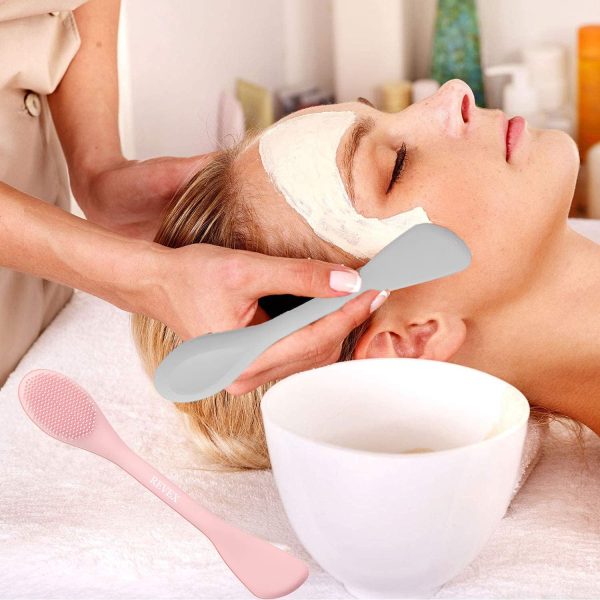 Ice Roller + Silicone Face Mask Brush Applicator