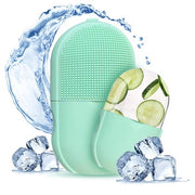 Ice Roller + Silicone Face Mask Brush Applicator