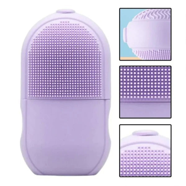 Ice Roller + Silicone Face Mask Brush Applicator