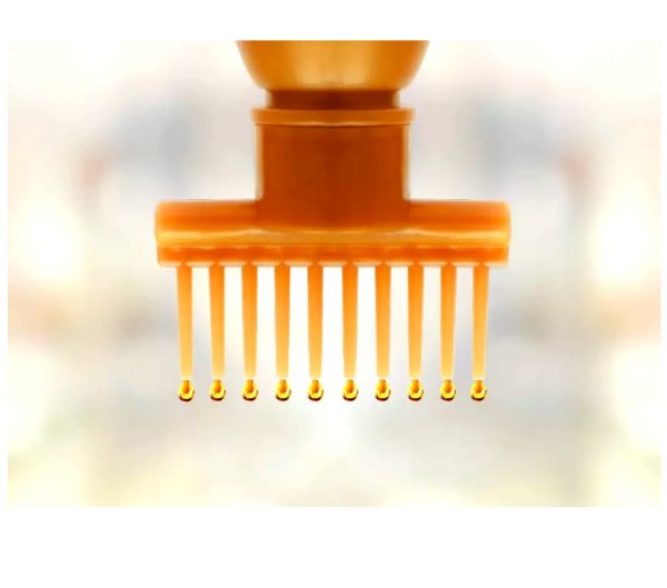Derma Roller + Hair Oil Applicator Bottle + Hair Scalp Massager