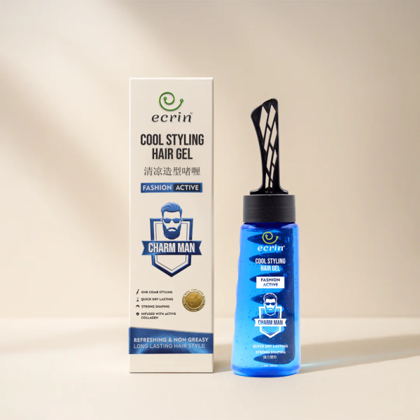 Ecrin Cool Styling Hair Gel With Active Collagen (280ml)