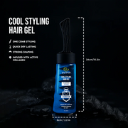 Ecrin Cool Styling Hair Gel With Active Collagen (280ml)