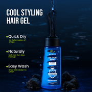 Ecrin Cool Styling Hair Gel With Active Collagen (280ml)