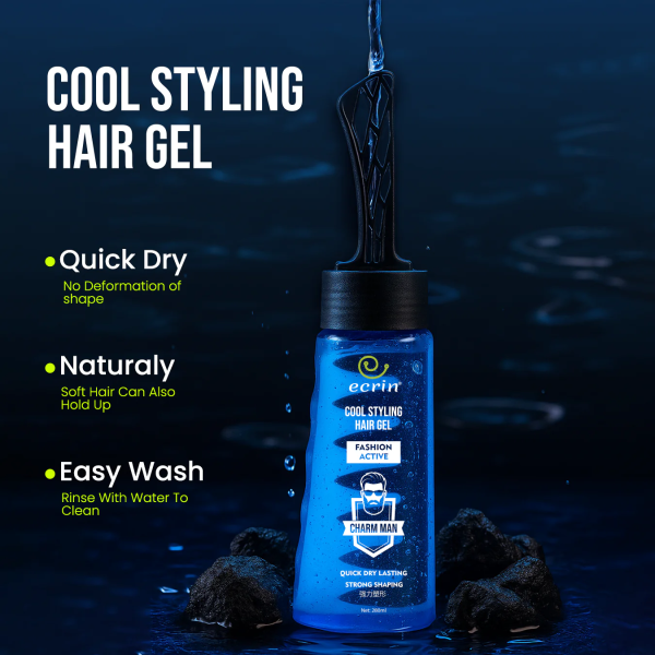 Ecrin Cool Styling Hair Gel With Active Collagen (280ml)