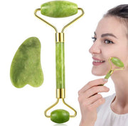 Jade Roller With Gua sha