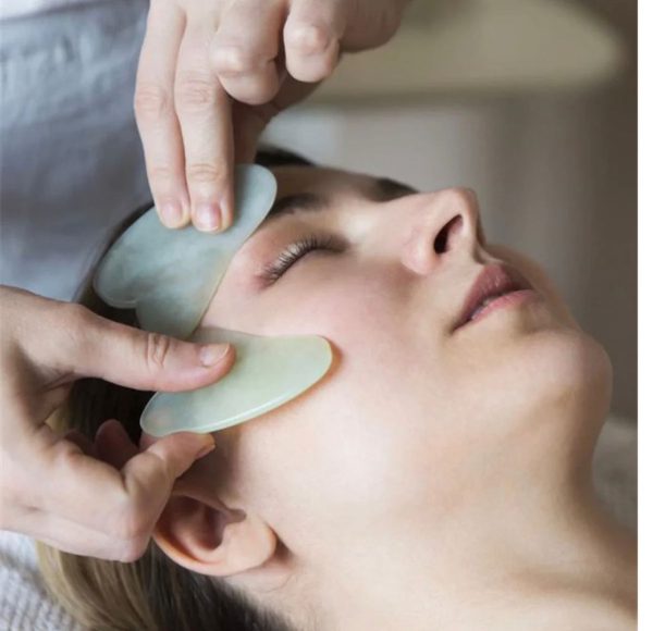 Jade Roller With Gua sha