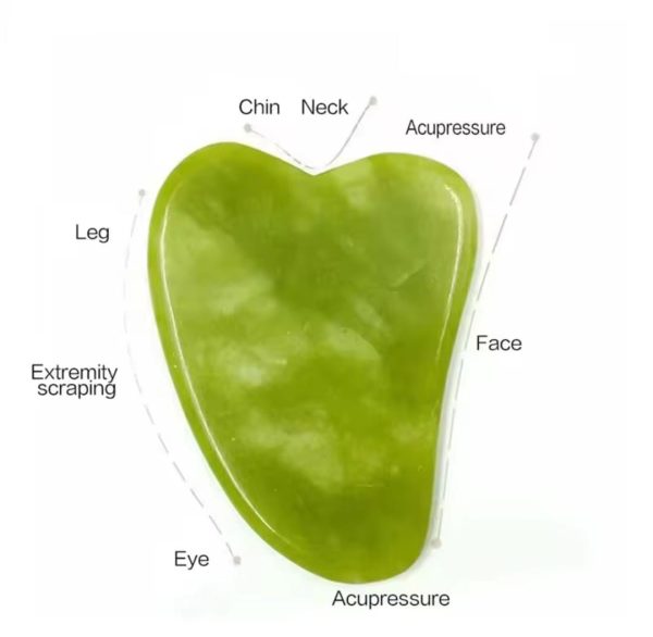 Jade Roller With Gua sha