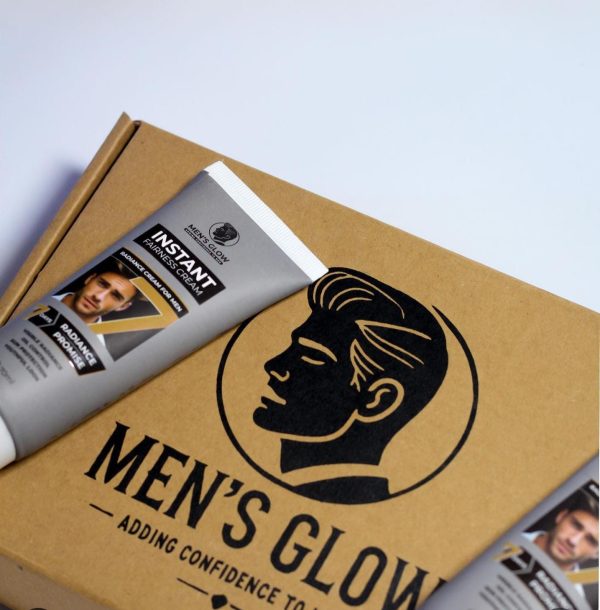 Men’s Glow Facewash Bundle – Facewash + Whitening Cream Combo Set